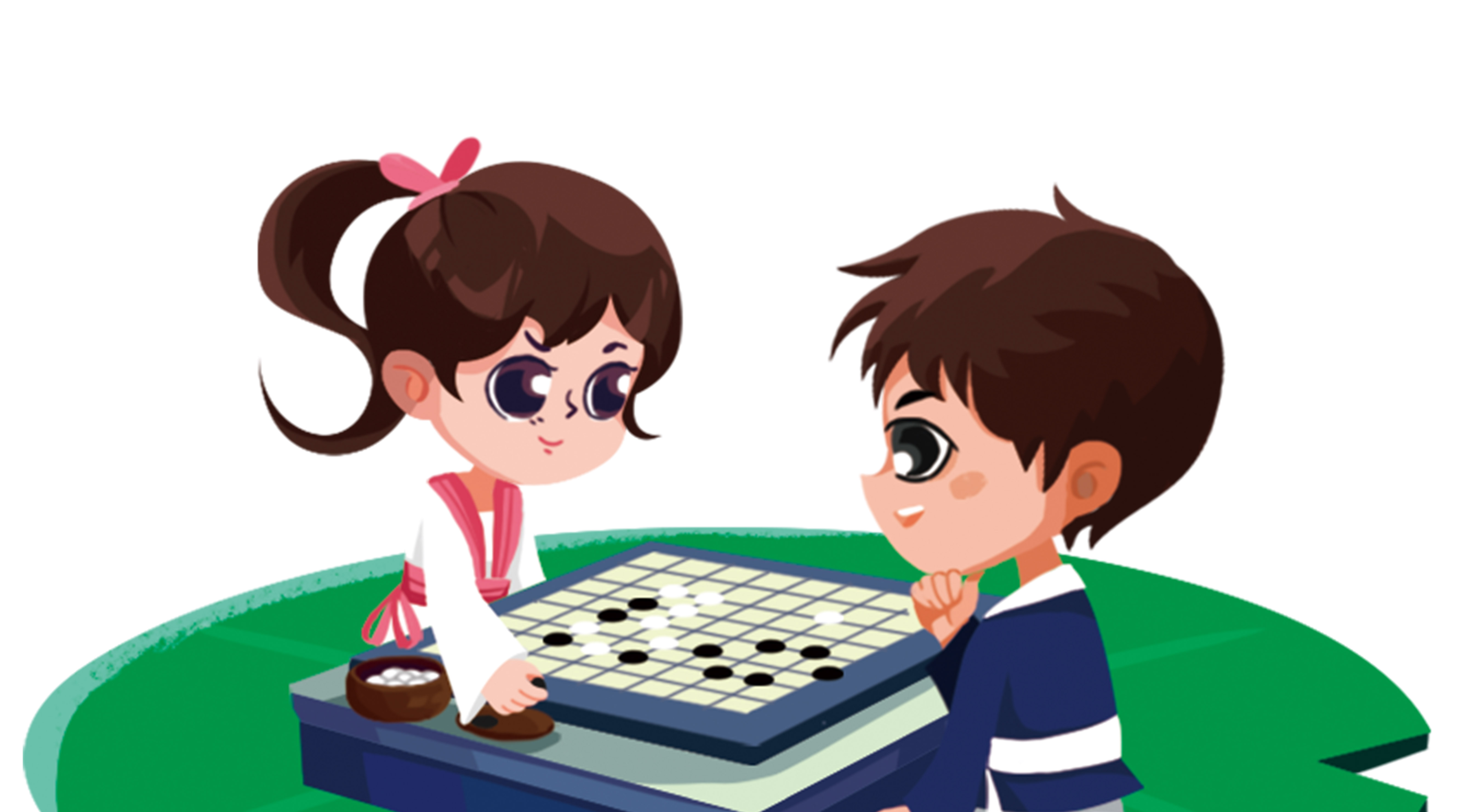 围棋礼仪：提子